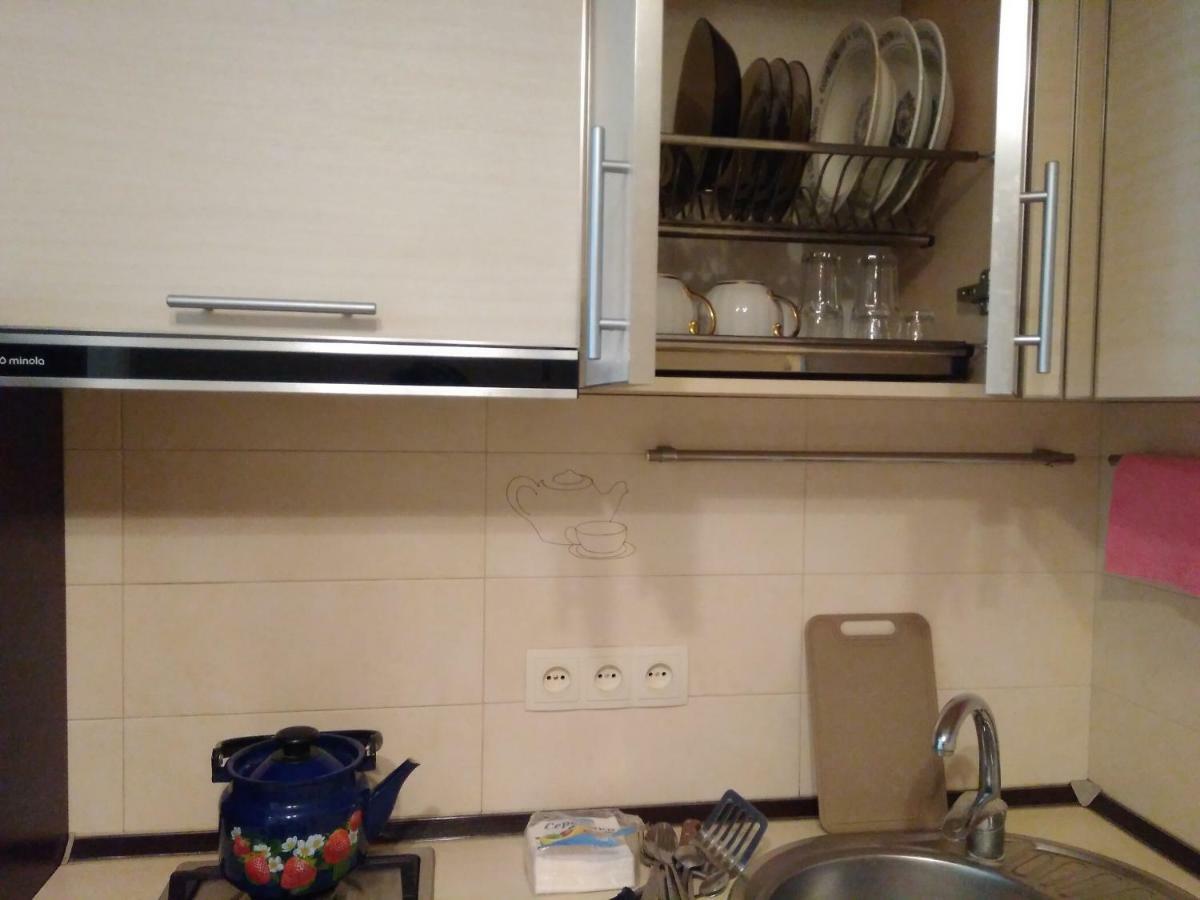 Квартира Рядом С Метро ハルキウ エクステリア 写真